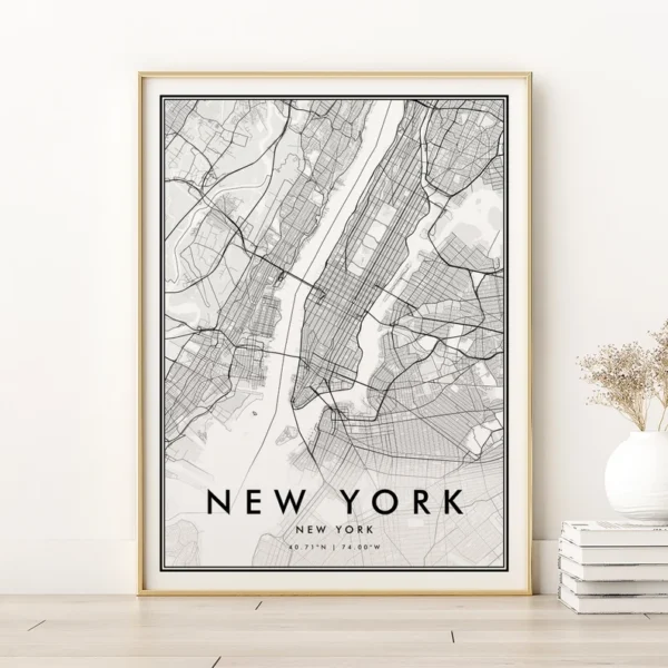 NYC Map, New York Poster, Printable Wall Art, Minimalist Decor, Street Map Art, Manhattan Print, Travel Gift, Digital Download (1) NYC Map, New York Poster, Printable Wall Art, Minimalist Decor, Street Map Art, Manhattan Print, Travel Gift, Digital Download (1)